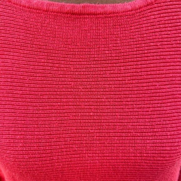 Ellen Tracy Poppy Ribbed Oversized Sweater Dolman Style Sleeves, Women’s Small - Picture 5 of 7